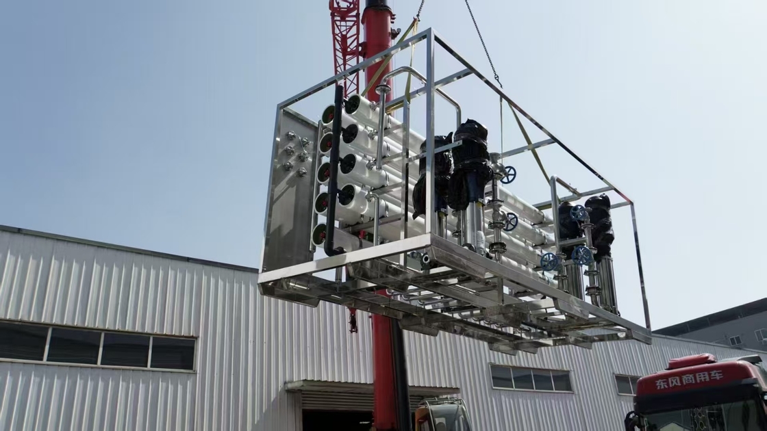 15 T/h EDI Ultra-Reinwasser-System Industriezweck mit 2-stufigem RO-System