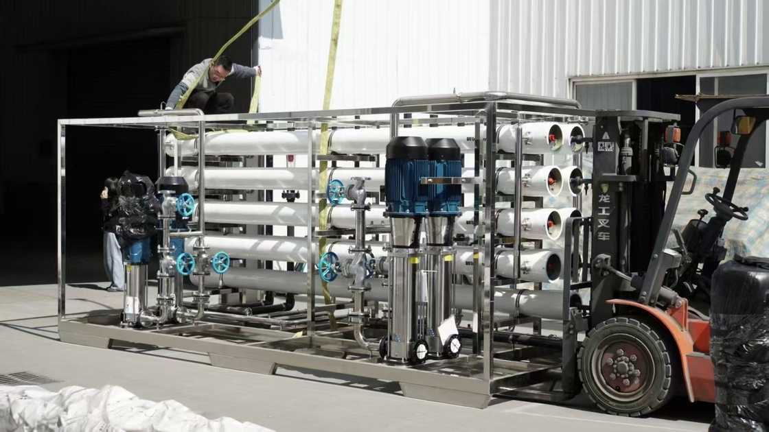 15 T/h EDI Ultra-Reinwasser-System Industriezweck mit 2-stufigem RO-System