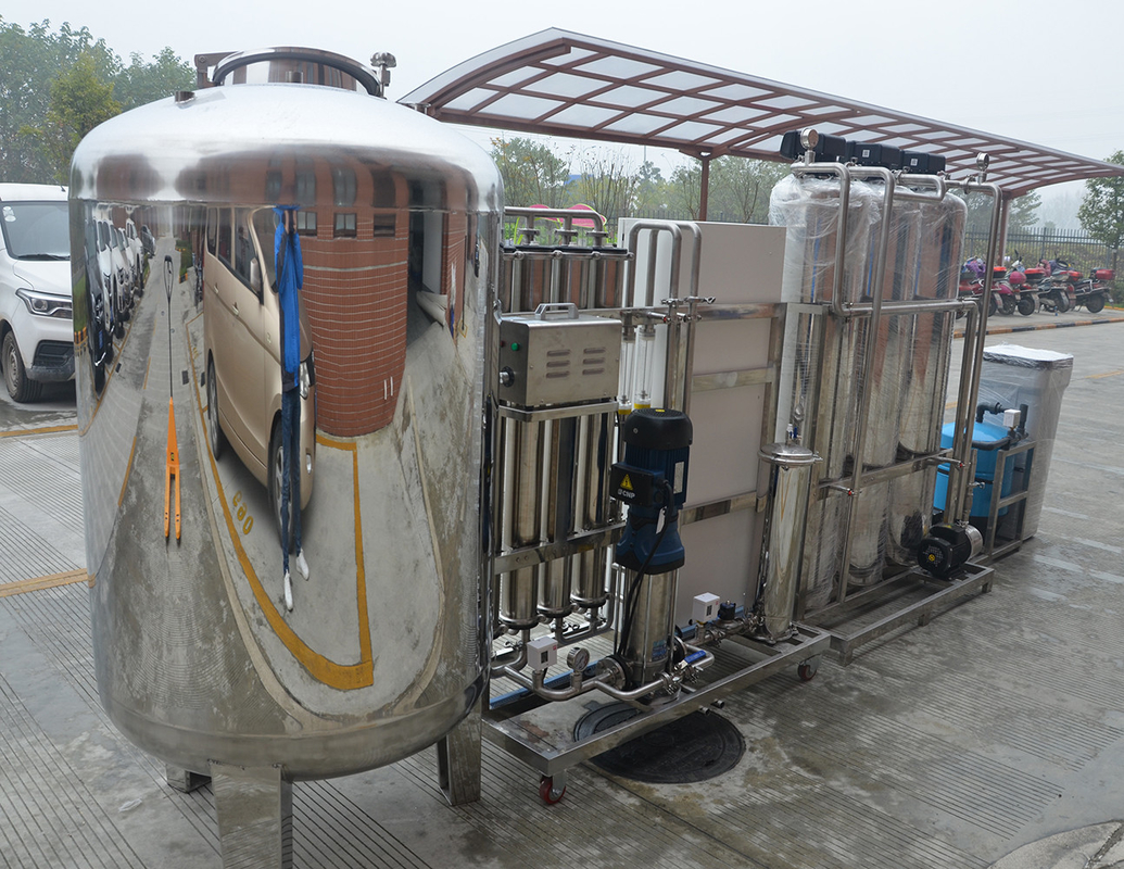 250Ltr -10000Ltr Wasserbehandlungs-Ausrüstung des Umkehr-Osmose-Wasser-Filter-System-RO