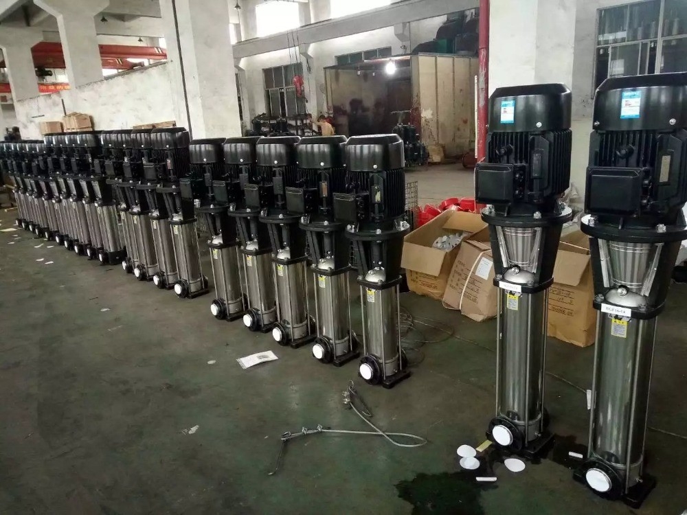 Electric Power-Wasser-Druck-Förderpumpe 3 Phasen-Edelstahl-Mehrstufenkreiselpumpe RO-System-Zusätze