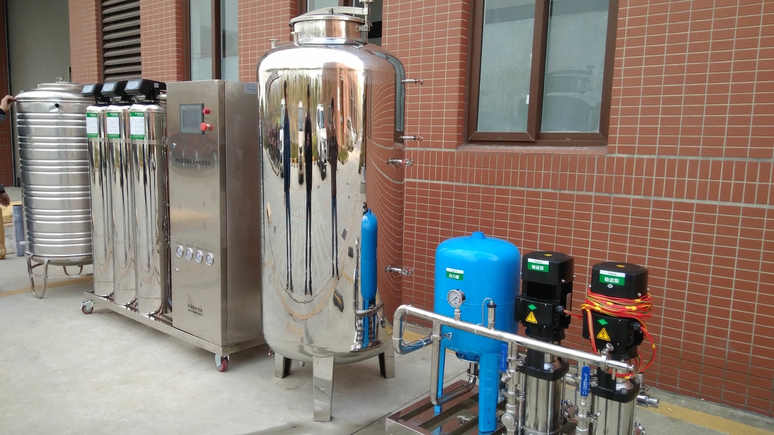 Umkehr-Osmose-Ausrüstung RO-Wasser-Filter-Maschine 1TPH SUS304 industrielle