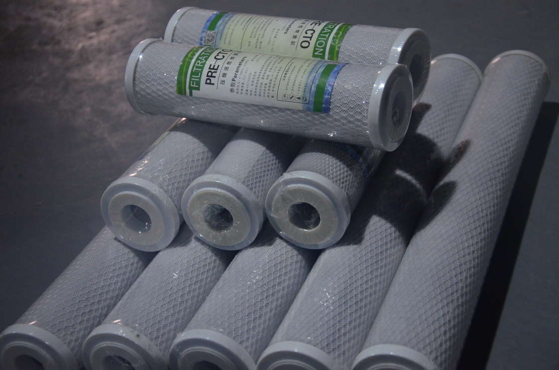 Fabrik große Aktivkohle-Wasser-Filter RO-System-Zusätze CTO 20-Zoll hohe