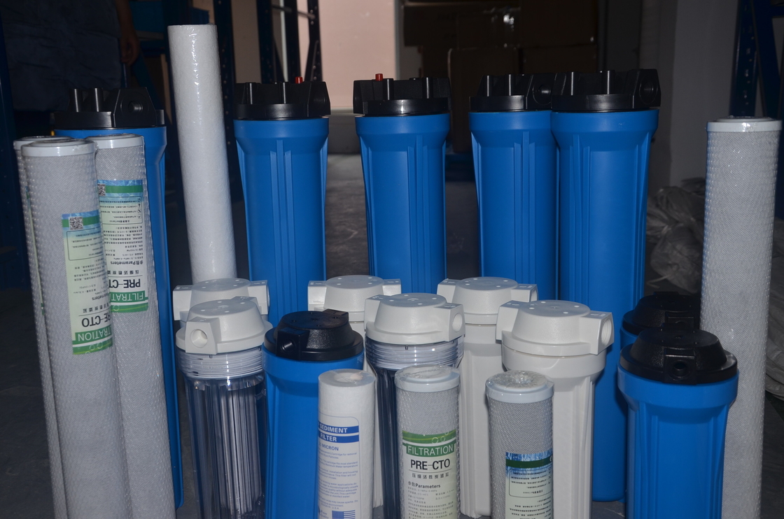 Fabrik große Aktivkohle-Wasser-Filter RO-System-Zusätze CTO 20-Zoll hohe