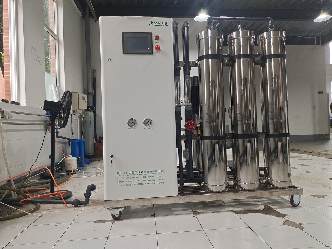 Umkehr-Osmose 1000L/H Ro-Wasser-Filter-Betriebsmaschinen-natürliches Durchdringen