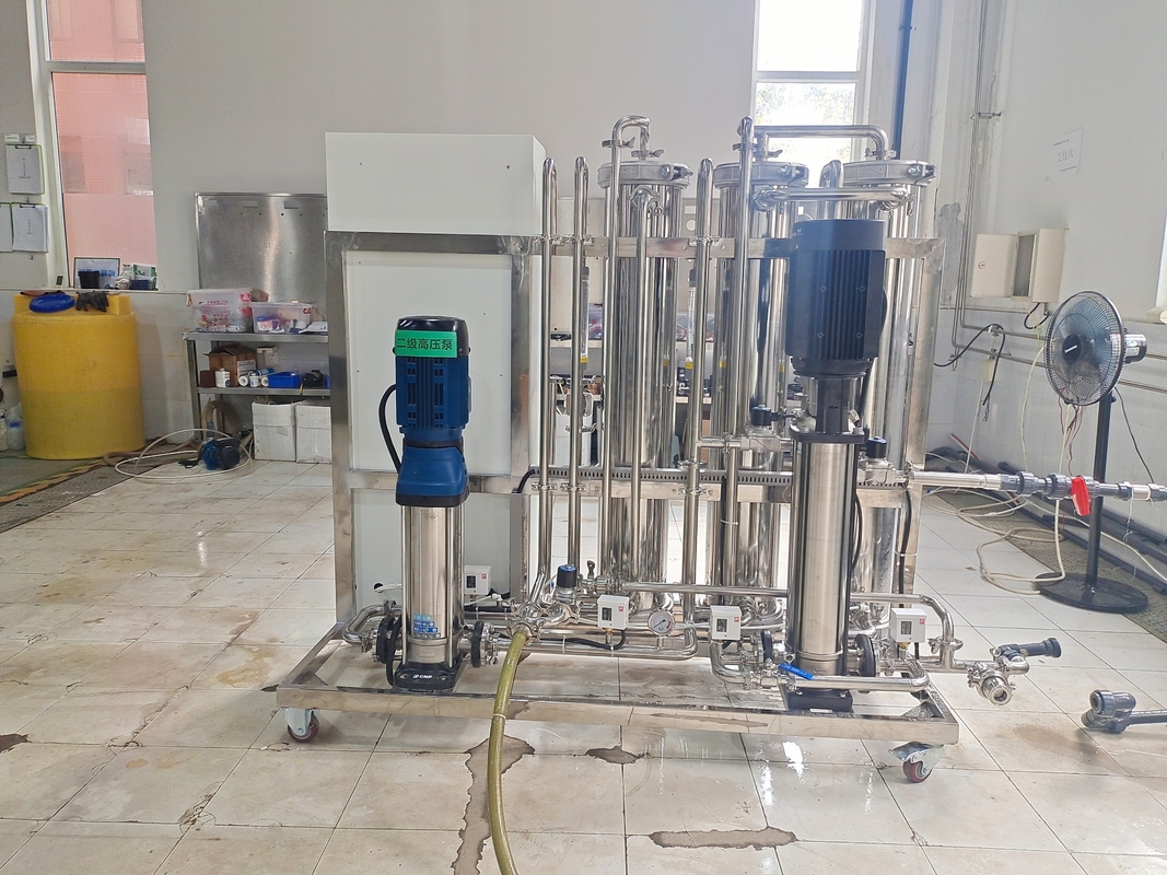 SS-Material 1000LPH zweistufiges RO-System mit UVdesinfektion