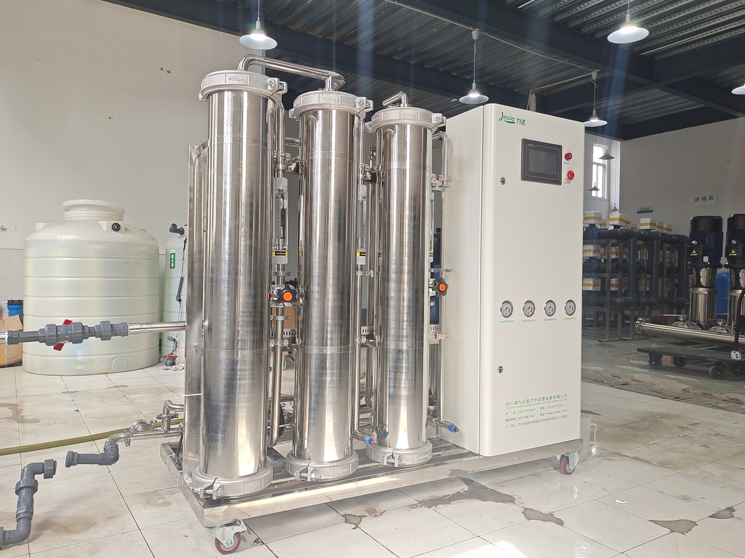 Zweistufiges System der Umkehr-Osmose-1200LPH für Entsalzen