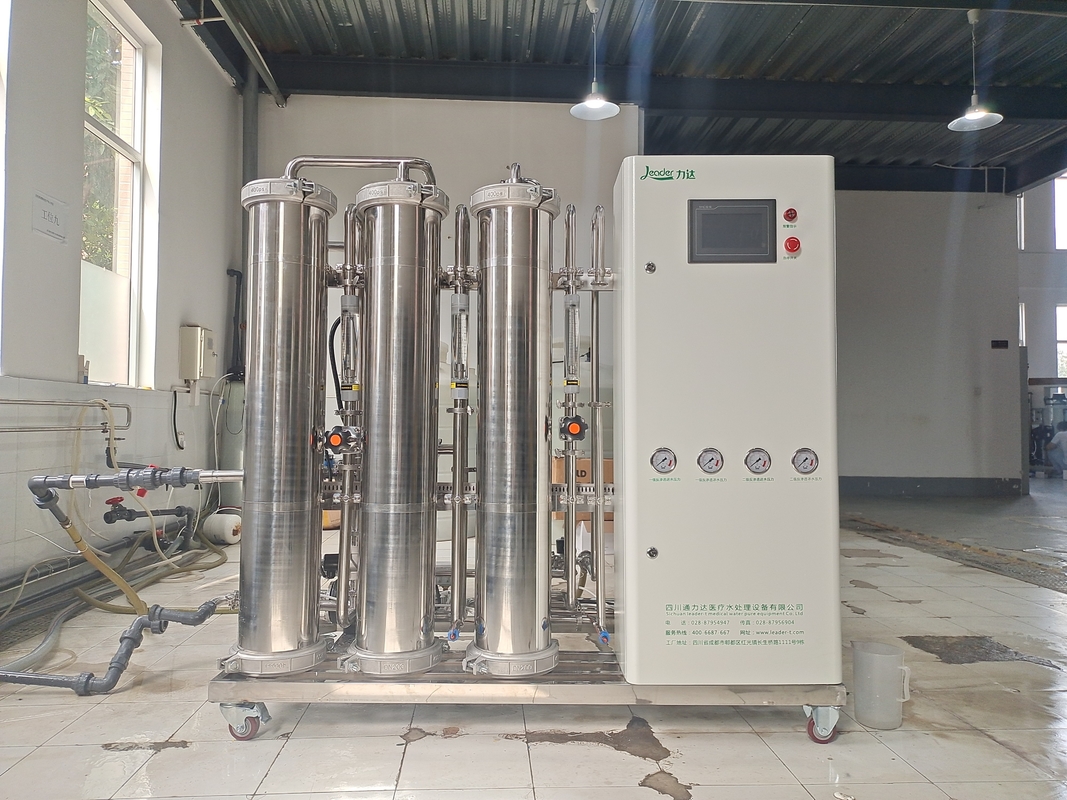Zweistufiges System der Umkehr-Osmose-1200LPH für Entsalzen